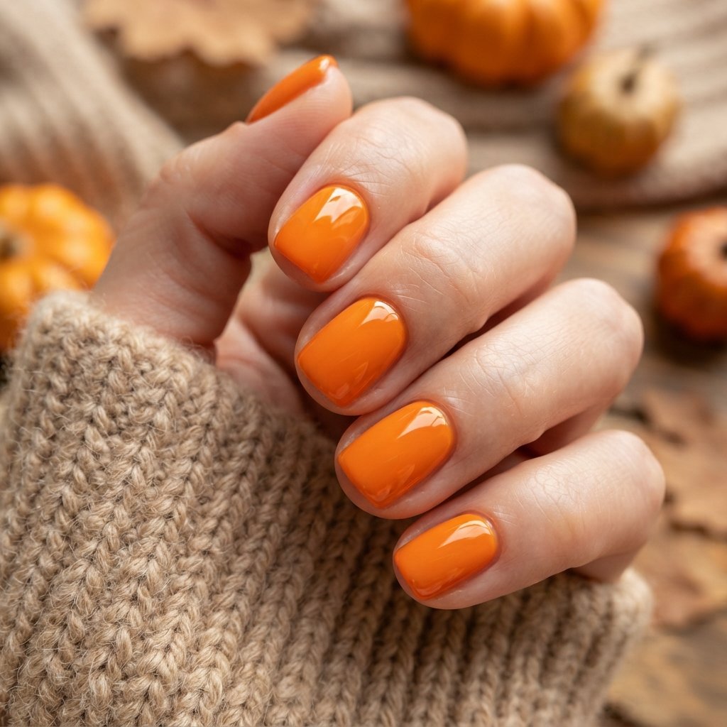 Pumpkin Orange Polish