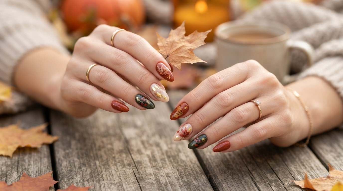 september nails 2026 almond