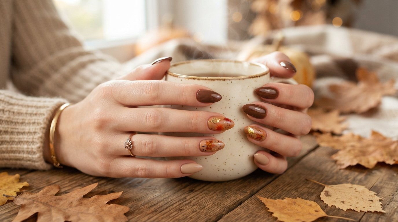 september nails brown