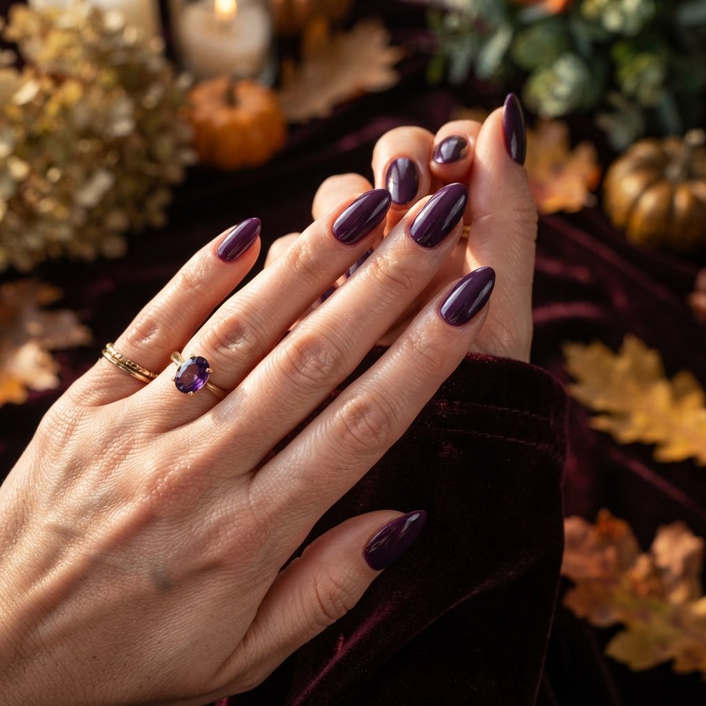  Deep Amethyst Nails