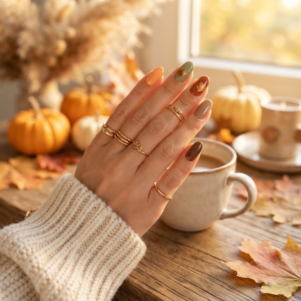 26 Early Fall Nail Designs Perfect for the New Season 27 Timeless Early Autumn Nails