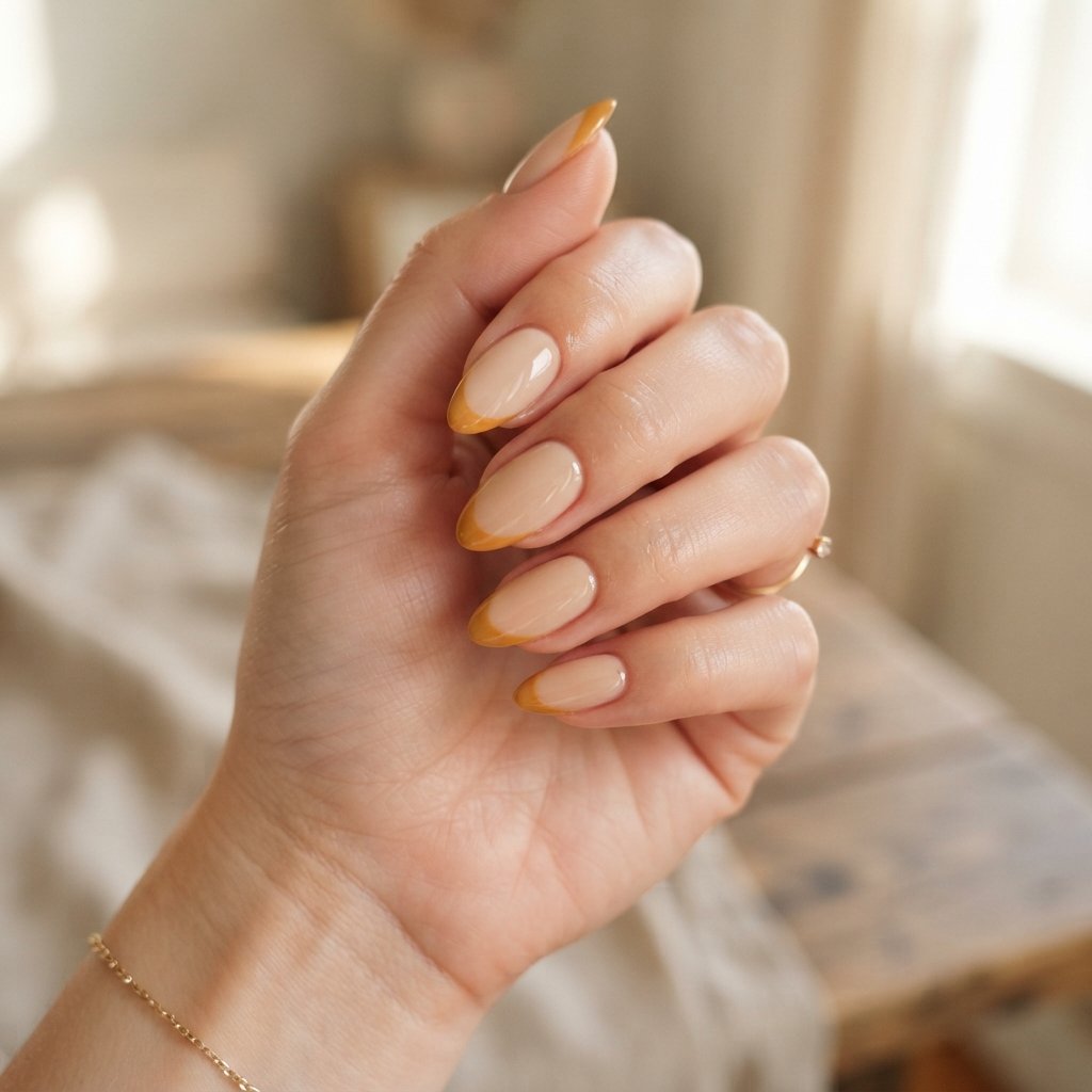 Golden Orange Tips