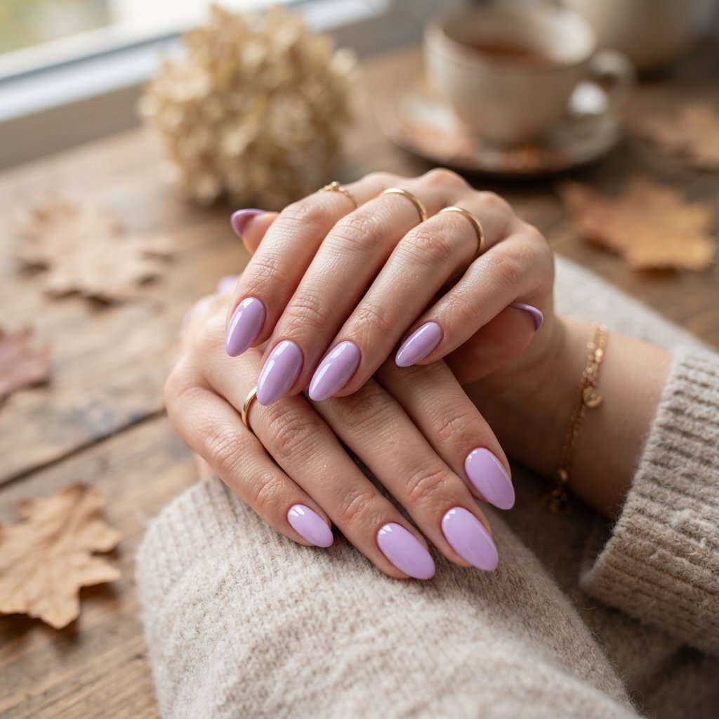  Lavender Gloss Nails