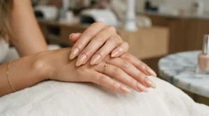 Long almond nails