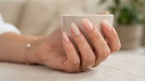 Simple Almond Nails