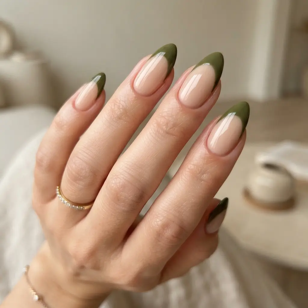 Olive French Tips