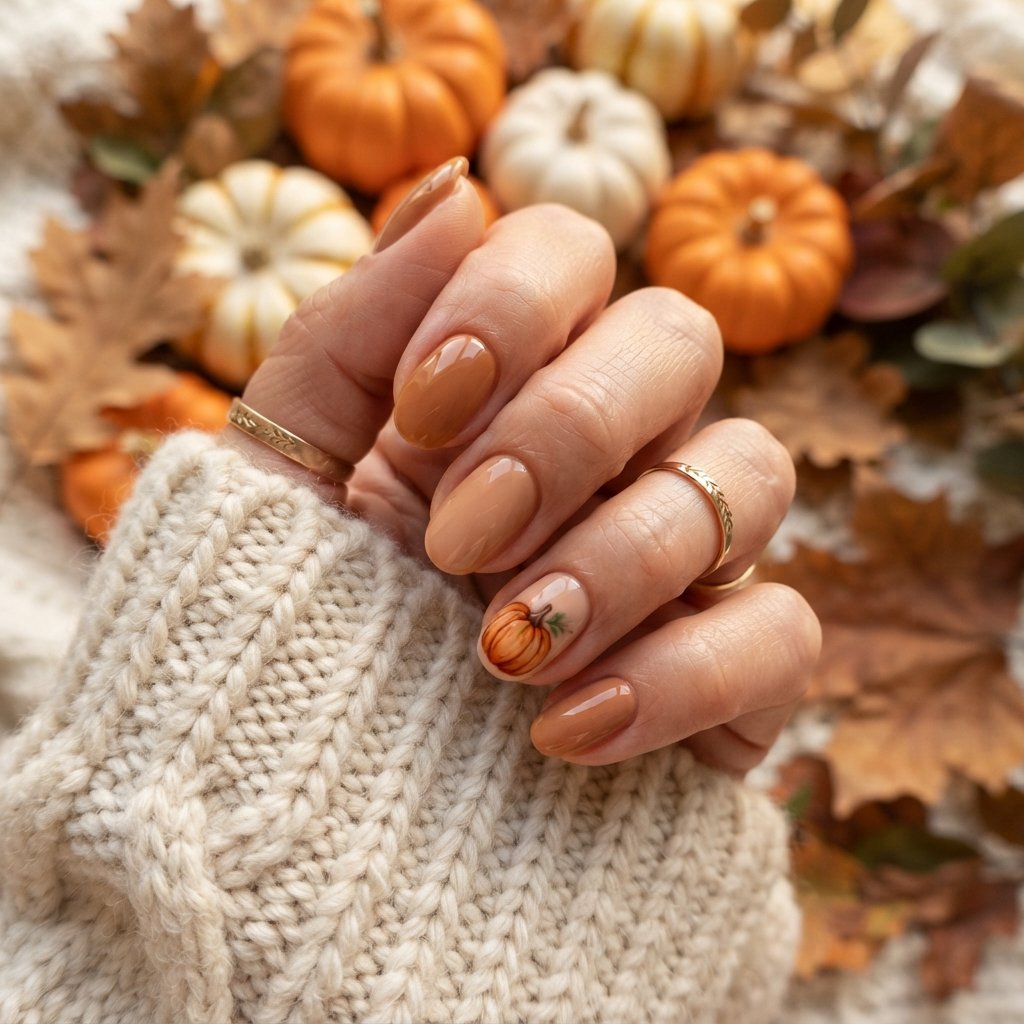 Tiny Pumpkin Accent
