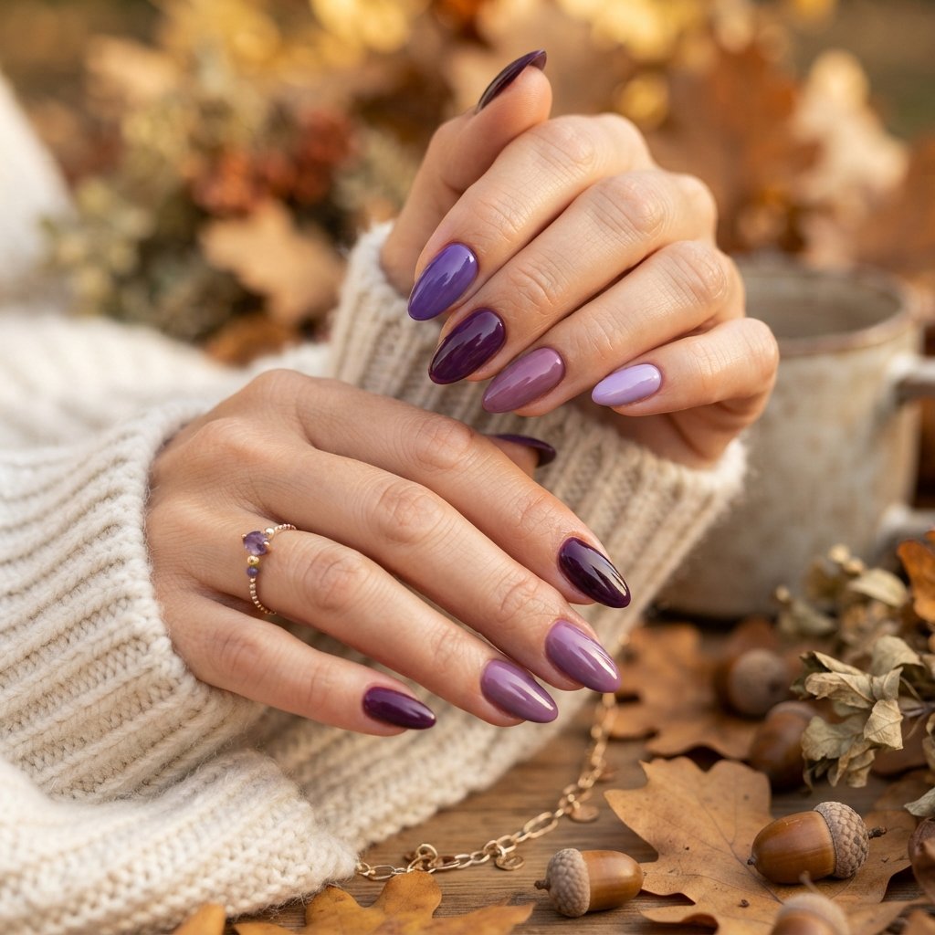  Mixed Purple Shades