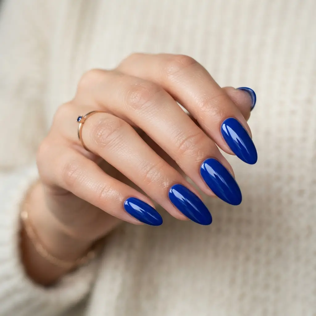 Royal Blue Nails