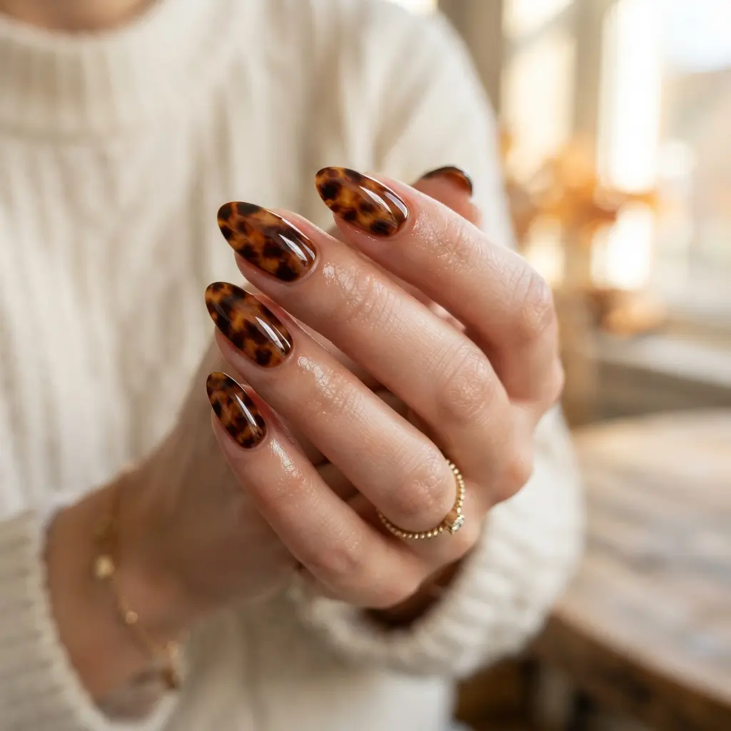 Tortoiseshell Nails
