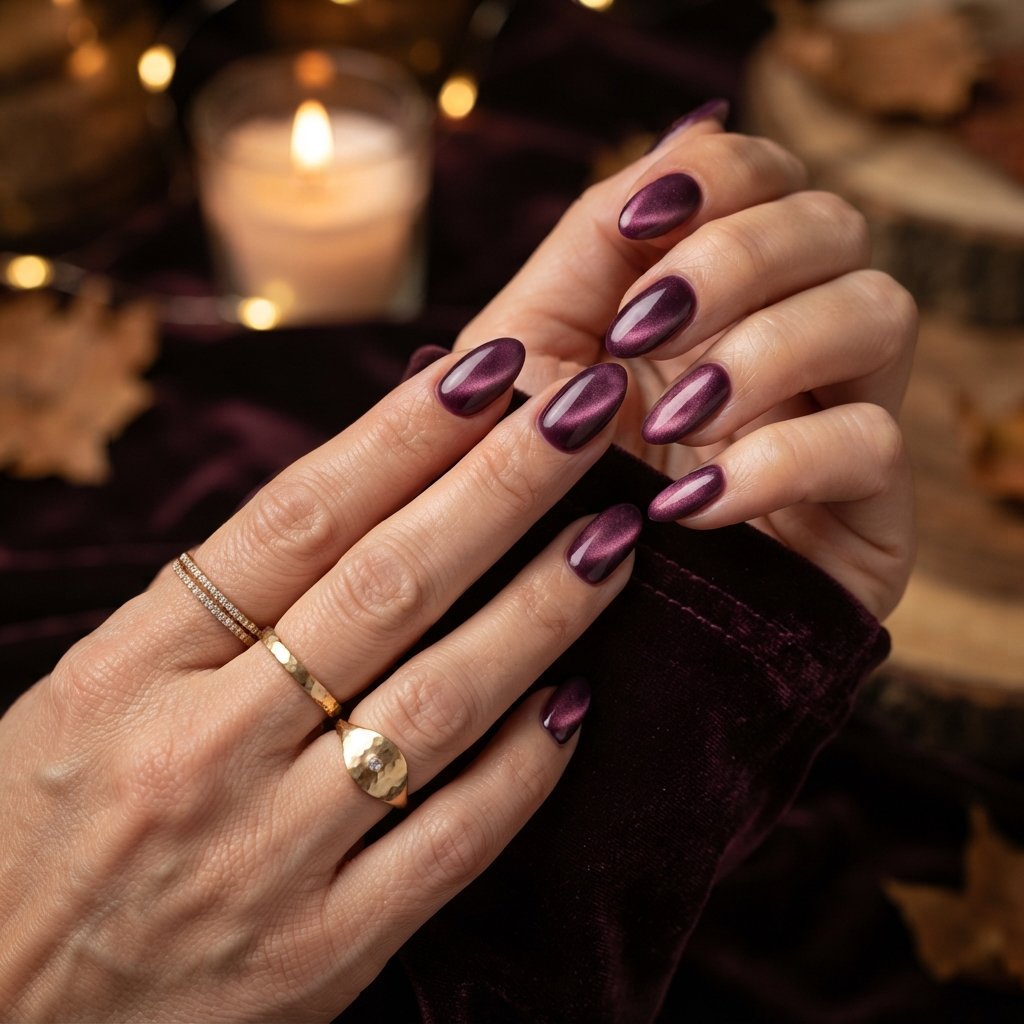  Velvet Purple Nails